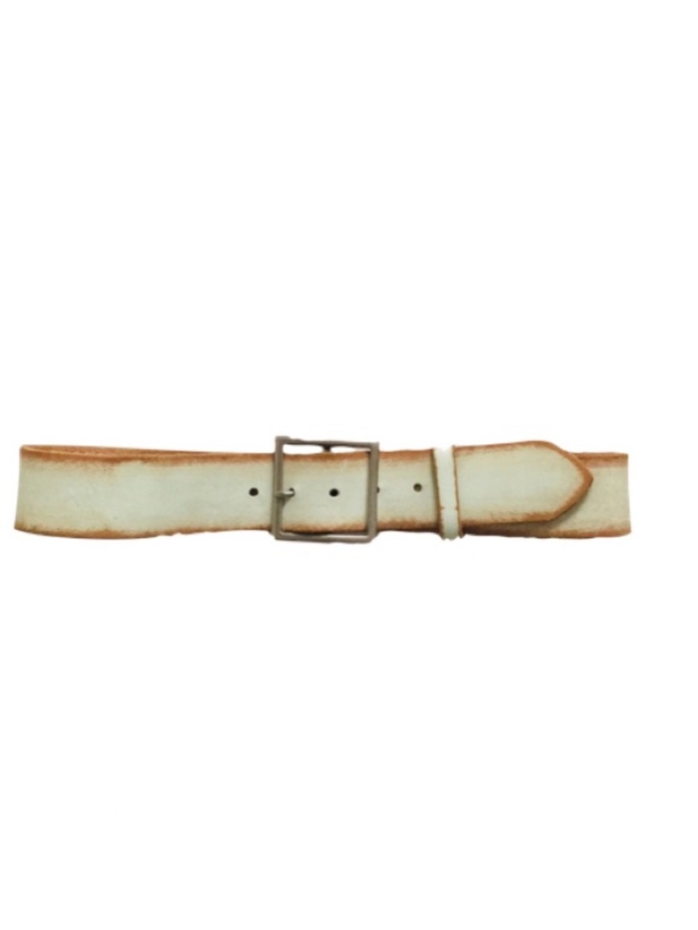Linea Pelle Light Aqua Blue Leather Belt